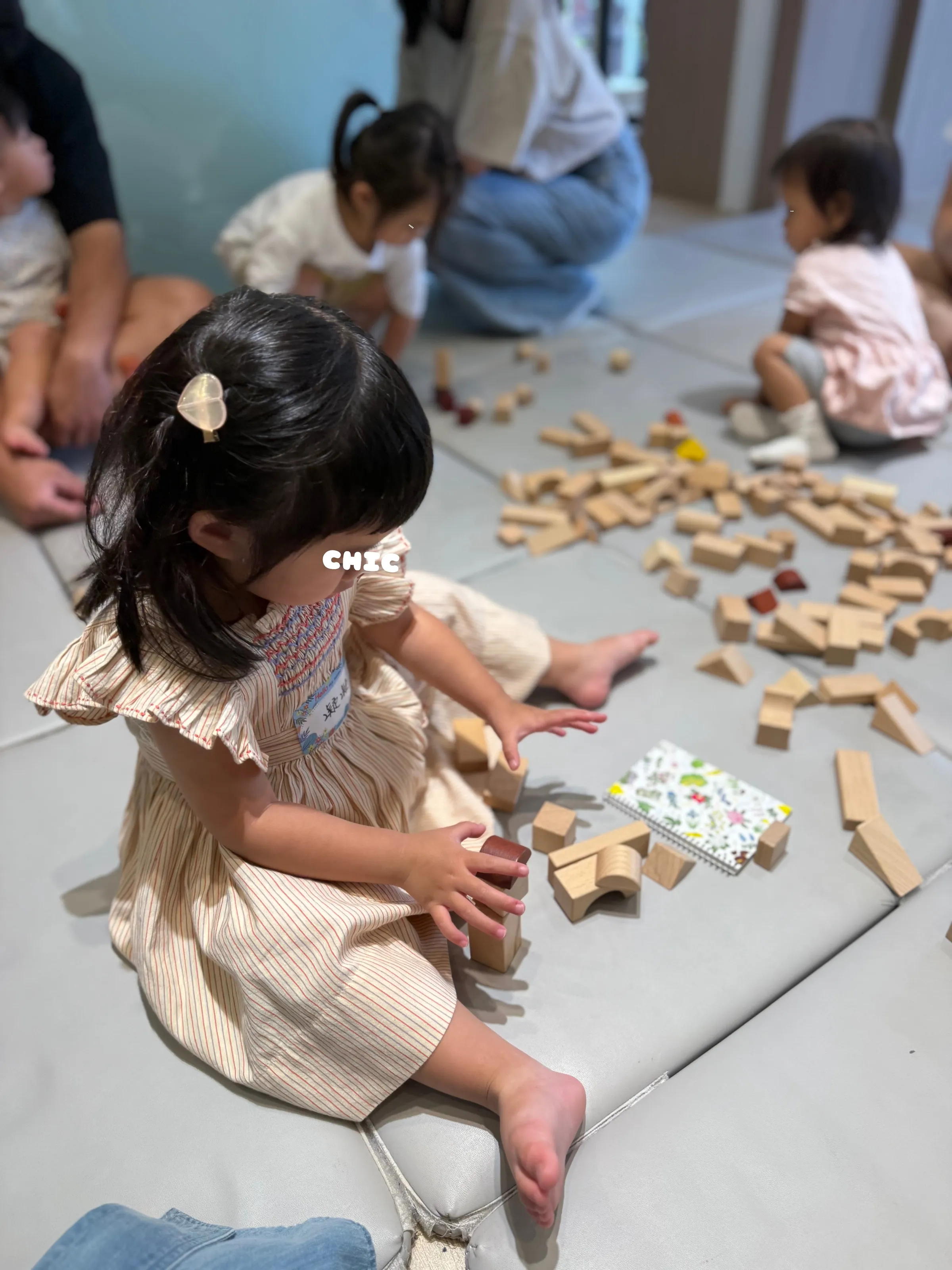 小旭市集] Apolina - Bessie pinafore - Cazan stripe - 3y / 100cm