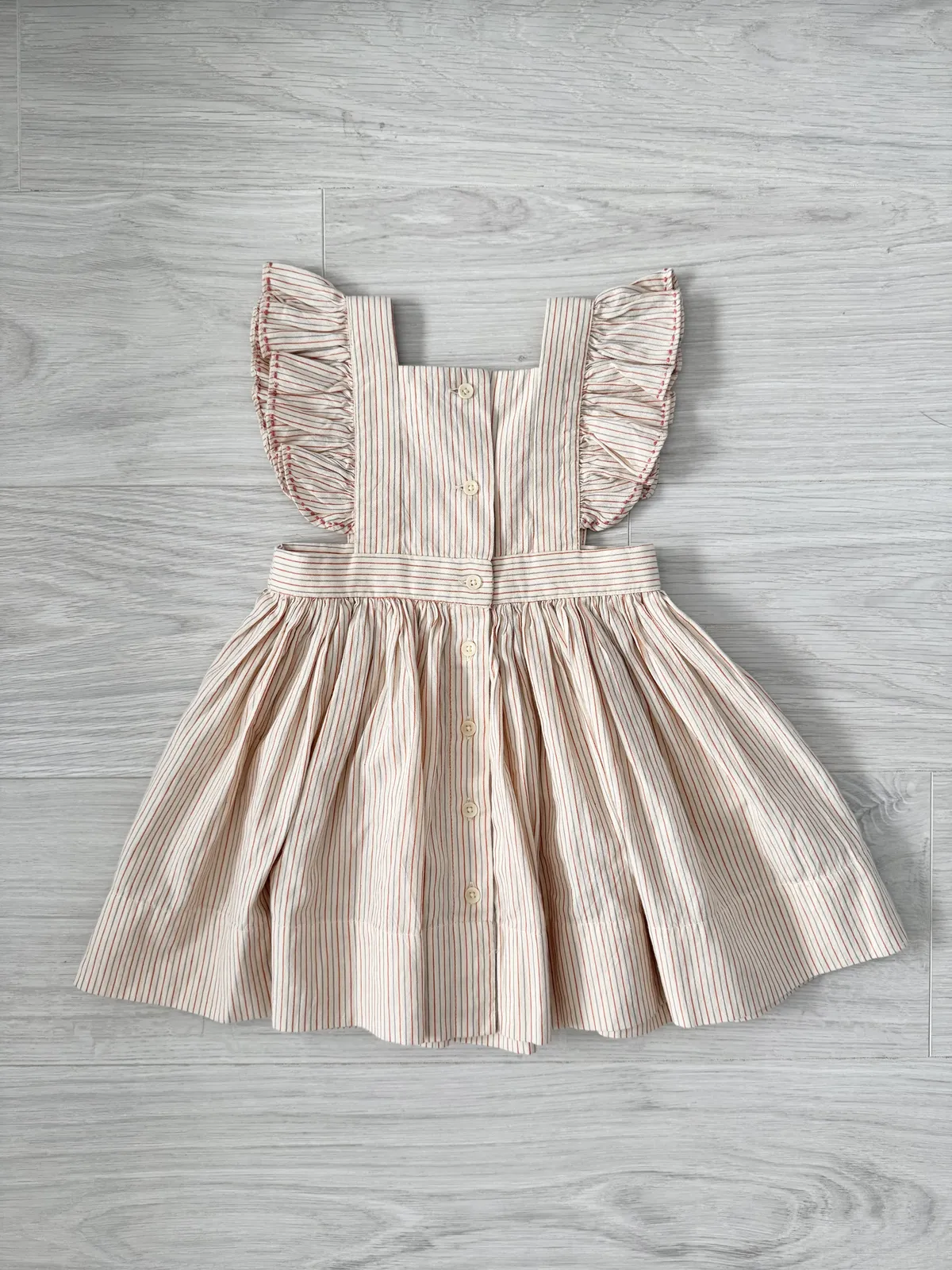 まとめ買いでお得 pinafore Bessie - Apolina 小旭市集] - 100cm / 3y - stripe Cazan ワンピース