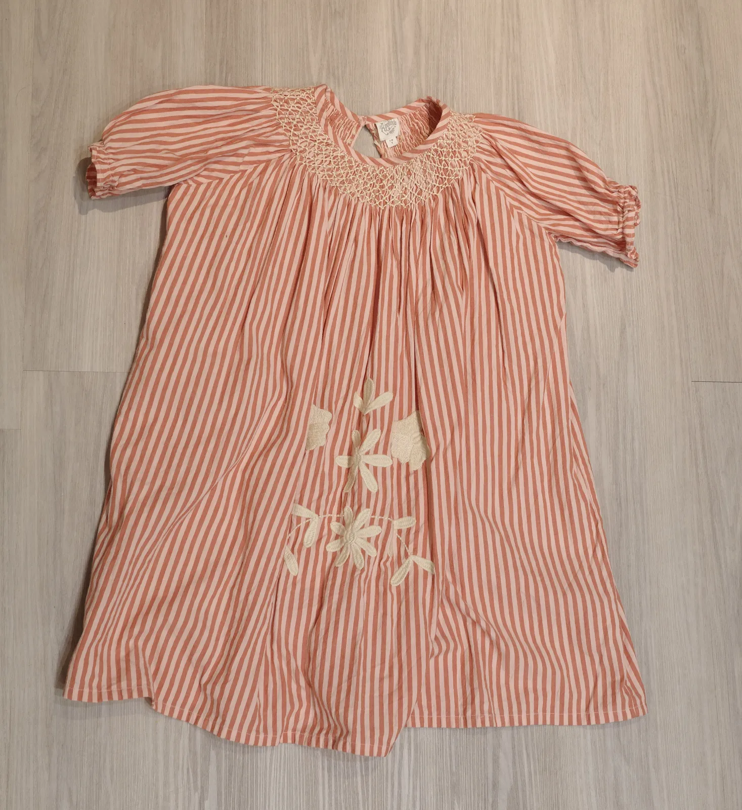 apolina sissy smock dress mayols stripe 【公式通販】
