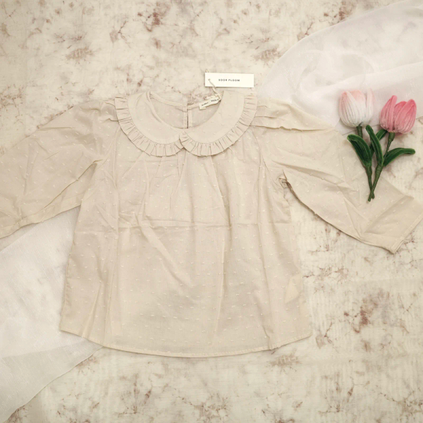 soor ploom Astrid Blouse Swiss Dot 3y トップス Soor ploom Astrid
